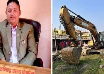 अवैध रुपमा ढुङ्गा,गिट्टी,बालुवा र ग्राभेल उत्खन्न