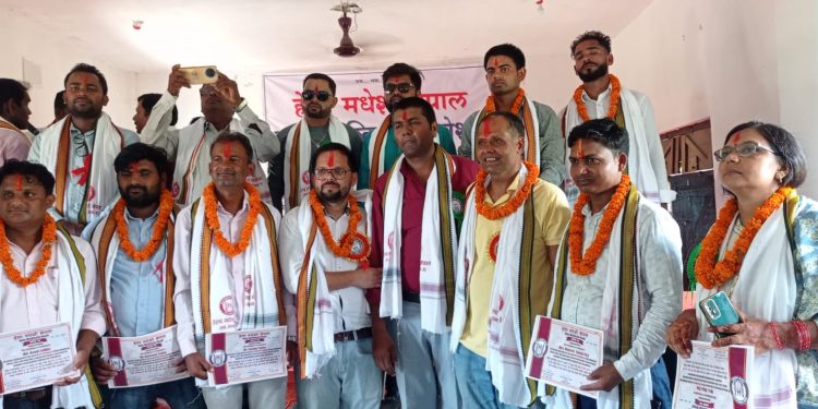 केन्द्रिय अध्यक्षमा राय चयन