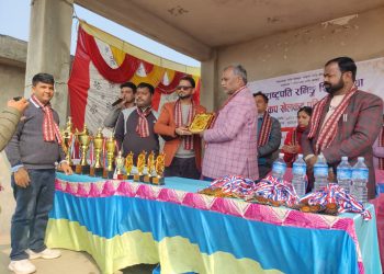 शुद्धोधन गाउँपालिकाको छैठौं राष्ट्रपति रनिङ्ग शिल्ड तथा अध्यक्ष कप खेलकुद प्रतियोगिता सुरु